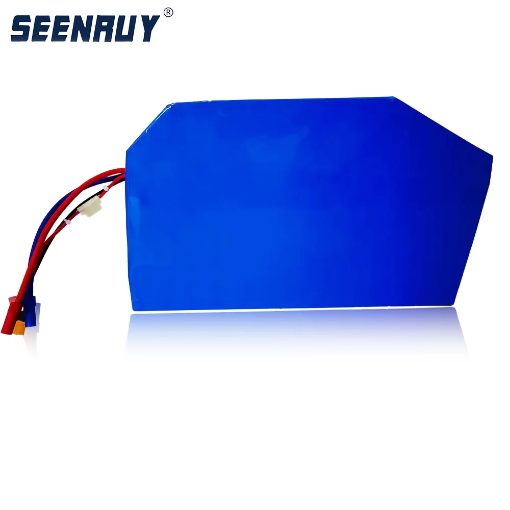 Lithium Ion Battery Pack 72v 55Ah 50Ah 550A Peak Electric Motorcycle Bike For 5000w 8000w 10kw Electric Scooter E Bike Frame