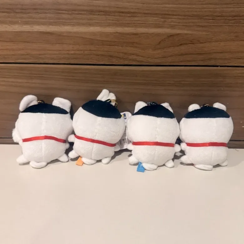  Apron Costume Plush Keychain Usagi Hachiware Momonga Kawaii Stuffed Animal Bag Charm Cute Cartoon Gift Boys Girls view 2