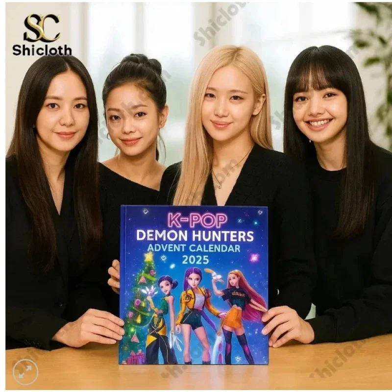 جديد الاكريليك شيطان هنتر شجرة عيد الميلاد زخرفة Kpop نمط مجيء صندوق أعمى لطيف القوطية عطلة ديكور للمراهقين والنساء هدية #4