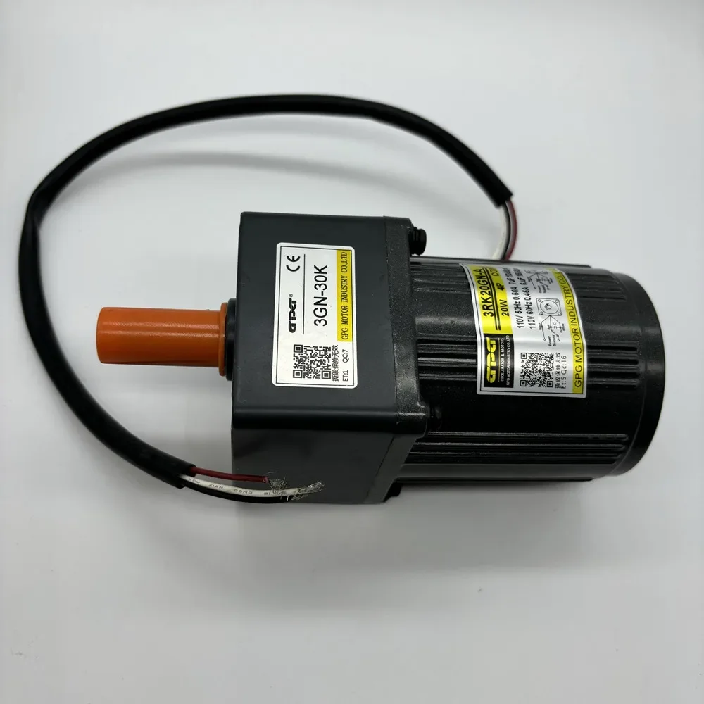 

GPG motor 3GN-15K 3GN-20K 3GN-30K 3GN-40K 2RK6GN-C 3RK15GN-C 3RK20GN-C 4RK25GN-C