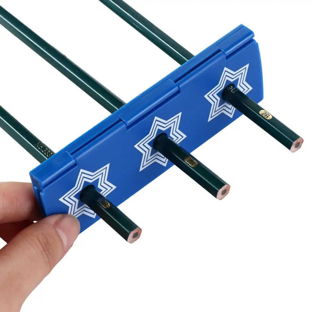 

Easy To Do Pencil Penetration Coins Illusion Props Super Power Magic Tricks Children Toys Magic Props Interactive Props