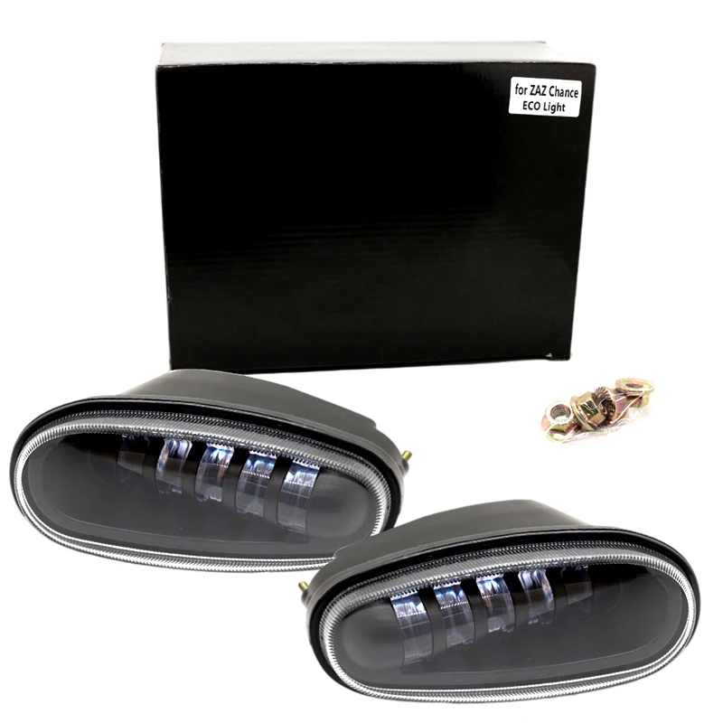 

2PCS Front LED PTF Fog light Foglamp For Daewoo Chevrolet Lanos 5 lenses 50W