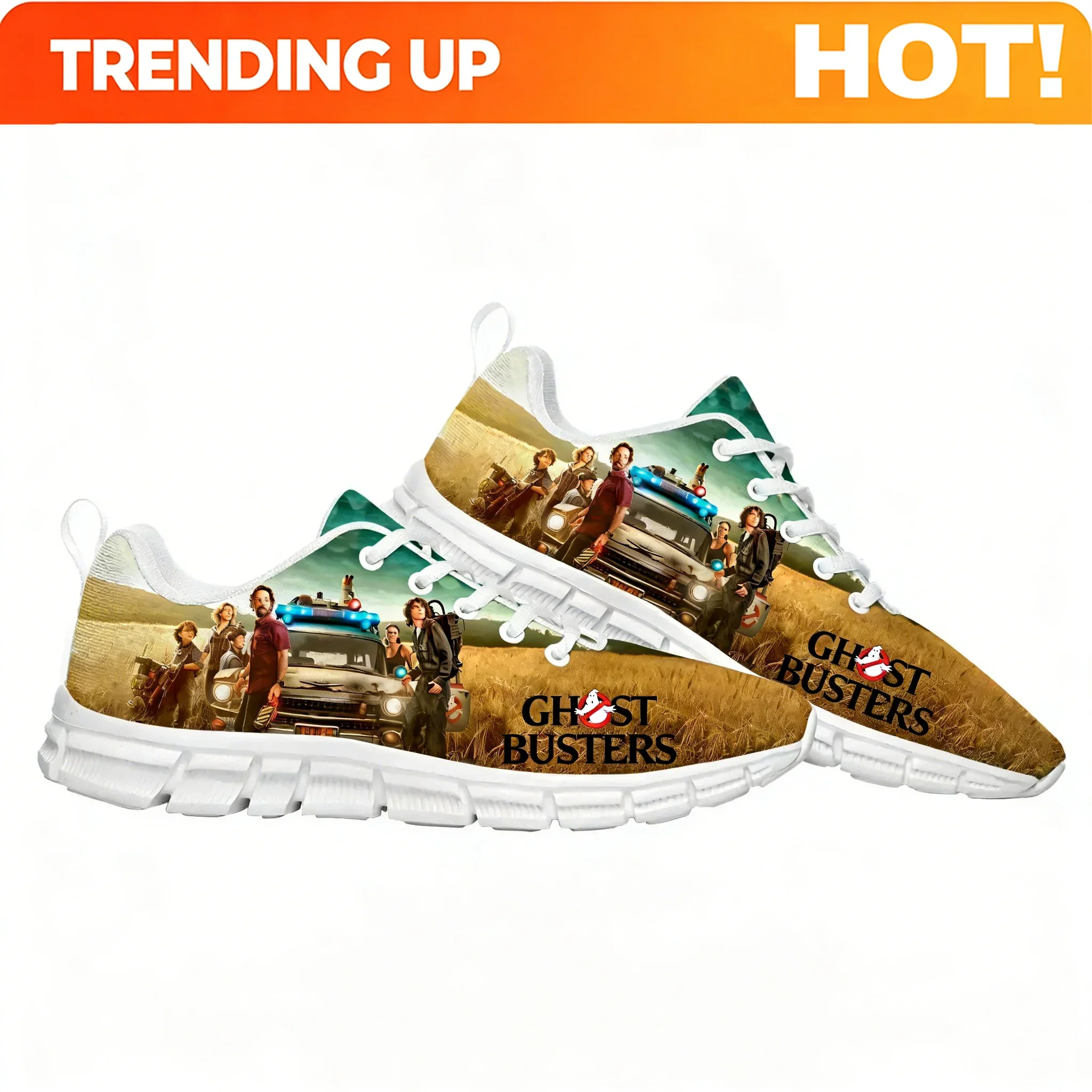 G-Ghostbusters Classic Movie Sports Shoes Mens Womens Comfortable Breathable Sneakers Parent Sneaker Customize Couple Shoe