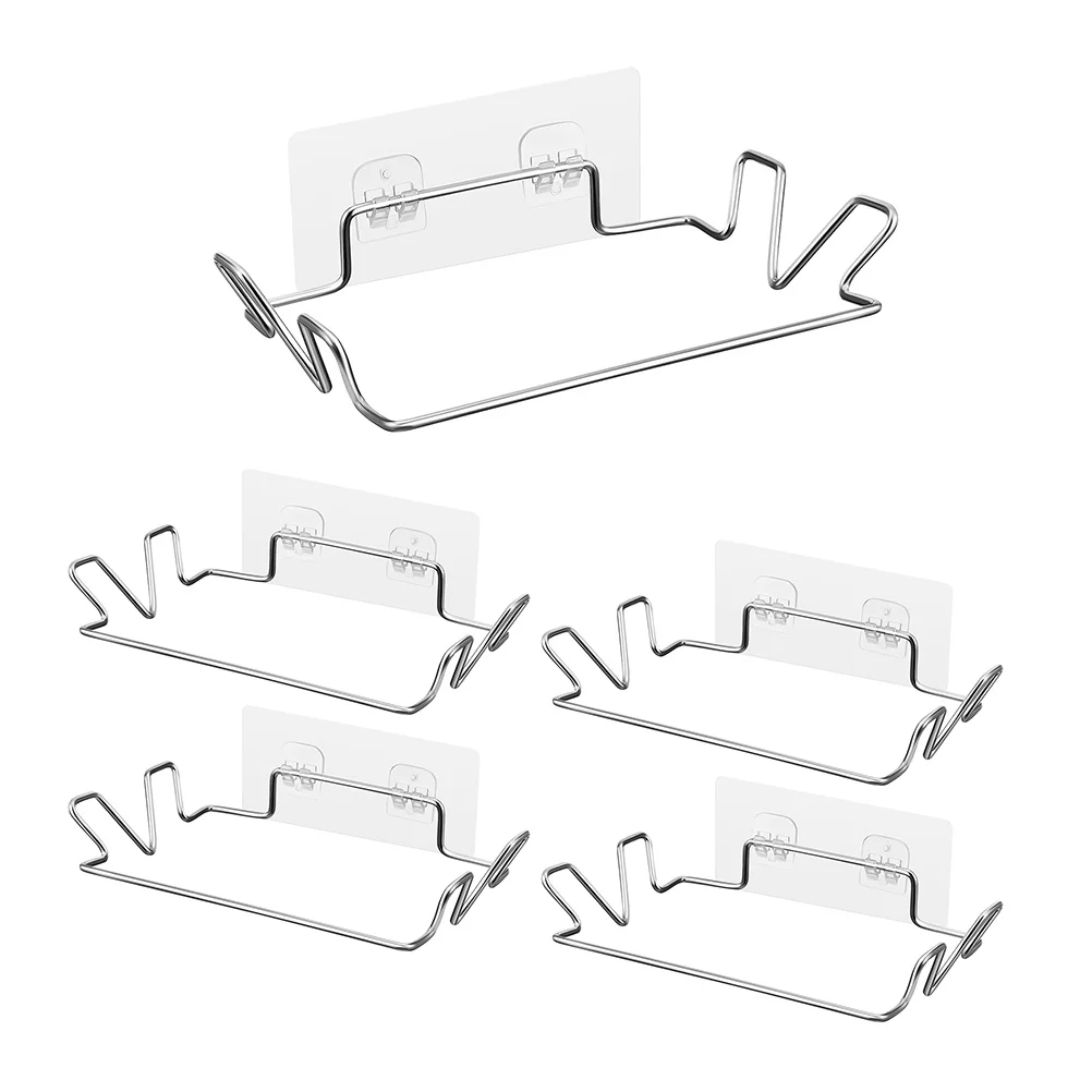 

5 Sets Garbage Hanger Trash Holder Rack Waste Holders Convenient Kitchen Stand Household Sink for Multi-function Pouch