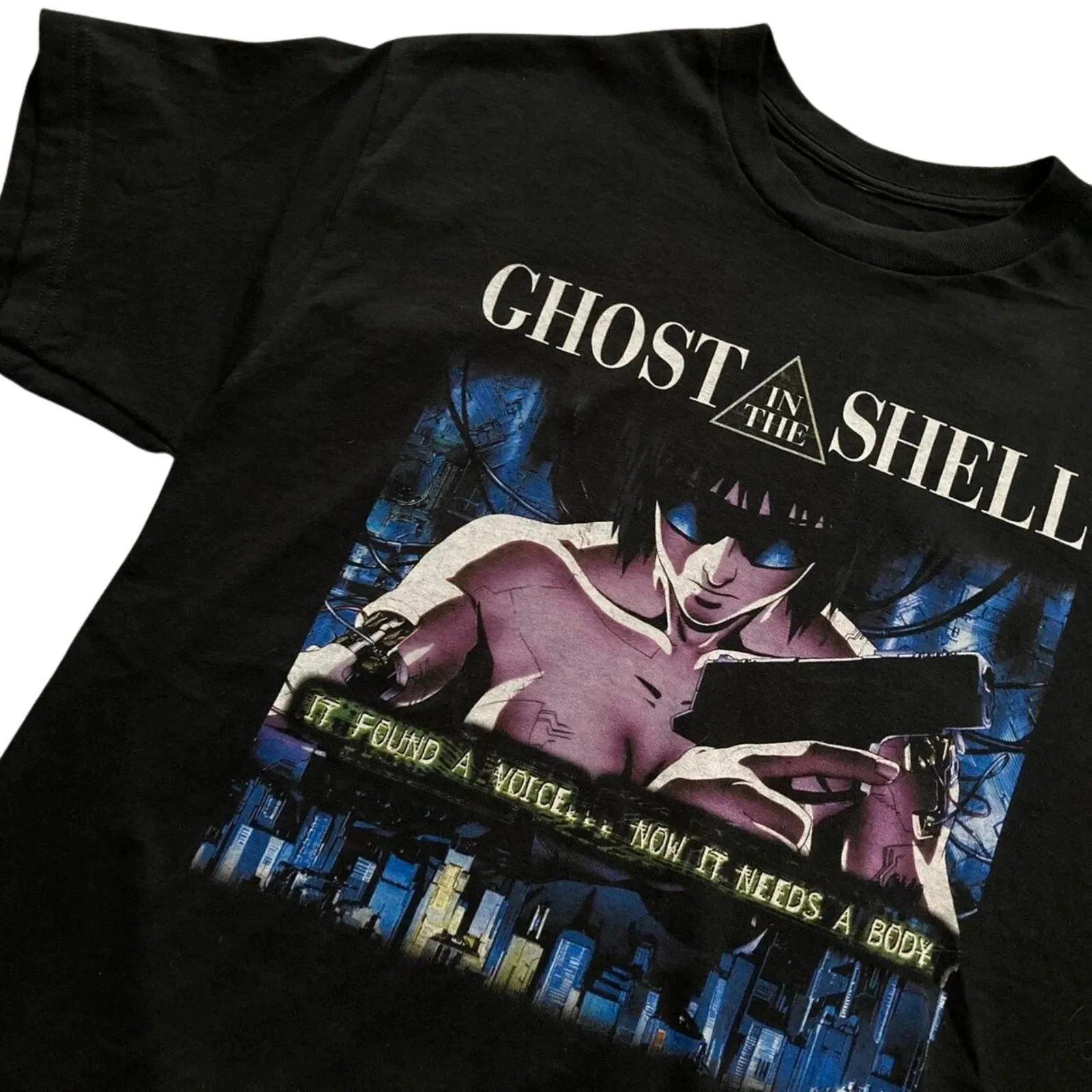 GHOST IN THE SHELL MAJOR MOTOKO KUSANAGI TSHIRT ANIME - HIGH QUALITY PRINT