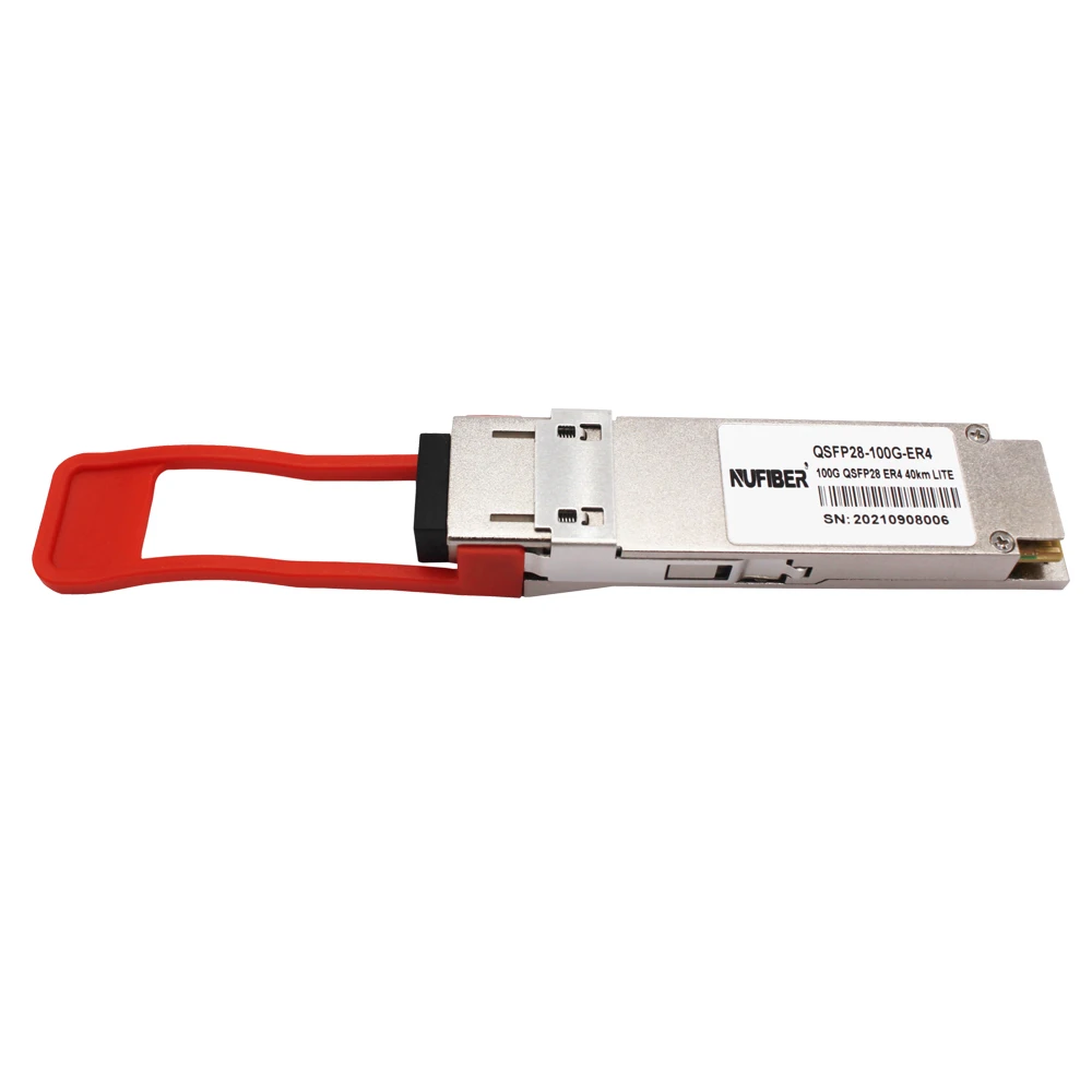 QSFP28 100G SR4 LR4 ER4 ZR4 500M 10KM 100G Fiber Optic Transceiver 10km 1310nm Single Mode Duplex LC MPO IP Network Optic Module