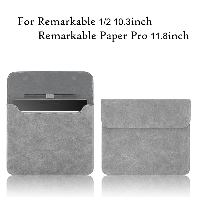 

Чехол Kindle для Remarkable Paper Pro 11,8 дюйма ReMarkable 1st 2nd 10,3 дюйма, тонкий магнитный чехол для электронной книги со слотом для стилуса