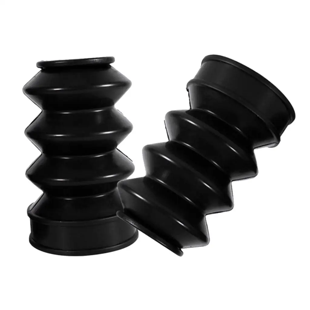 120mm Rubber Front Fork Cover Shock Absorber Boot for XL883