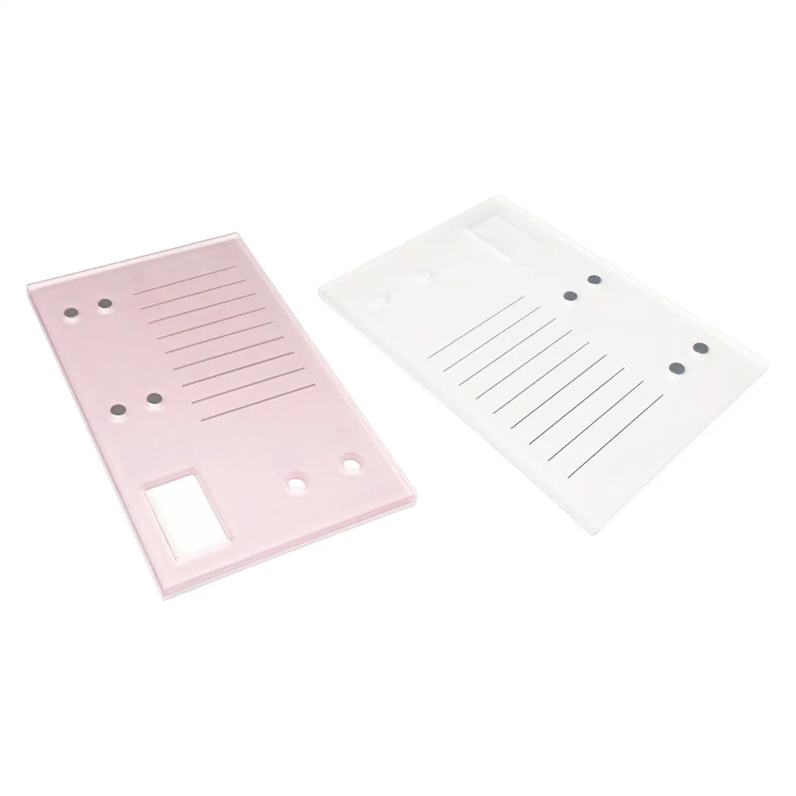 Eyelash Extensions Pallet Eyelash Grafting Acrylic Stand Gasket for Adhesive