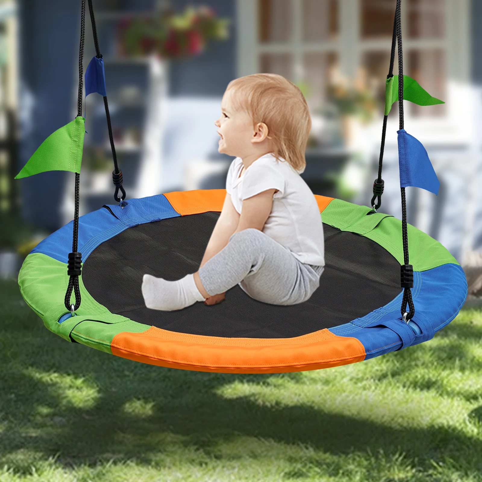 100cm Adjustable Length, 661 Pounds, Oxford Waterproof, Suitable For Outdoor Hanging Tree Swing For Children And Adults