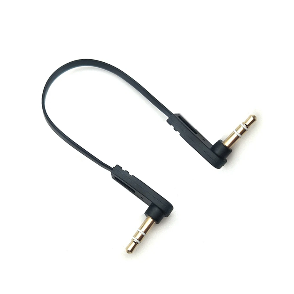 Cavo audio da 3,5 mm da collegare cavo ausiliario automatico jack cavo audio stereo adatto per telefoni iPod MP3 da 10 cm