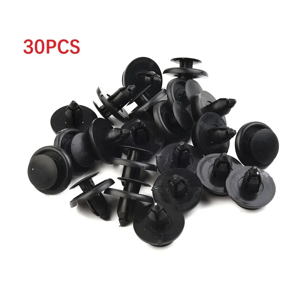 Accessories Rivets Fasteners Practical Replacement Useful 30pcs 7mm Dia Hole Exterior Styling For Car Auto Fender