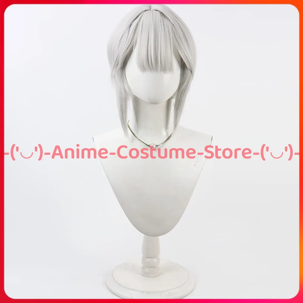 Punição: cinza raven bianchi: veritas peruca cosplay anime jogo personagem halloween carnaval festa traje perucas cabelo resistente ao calor