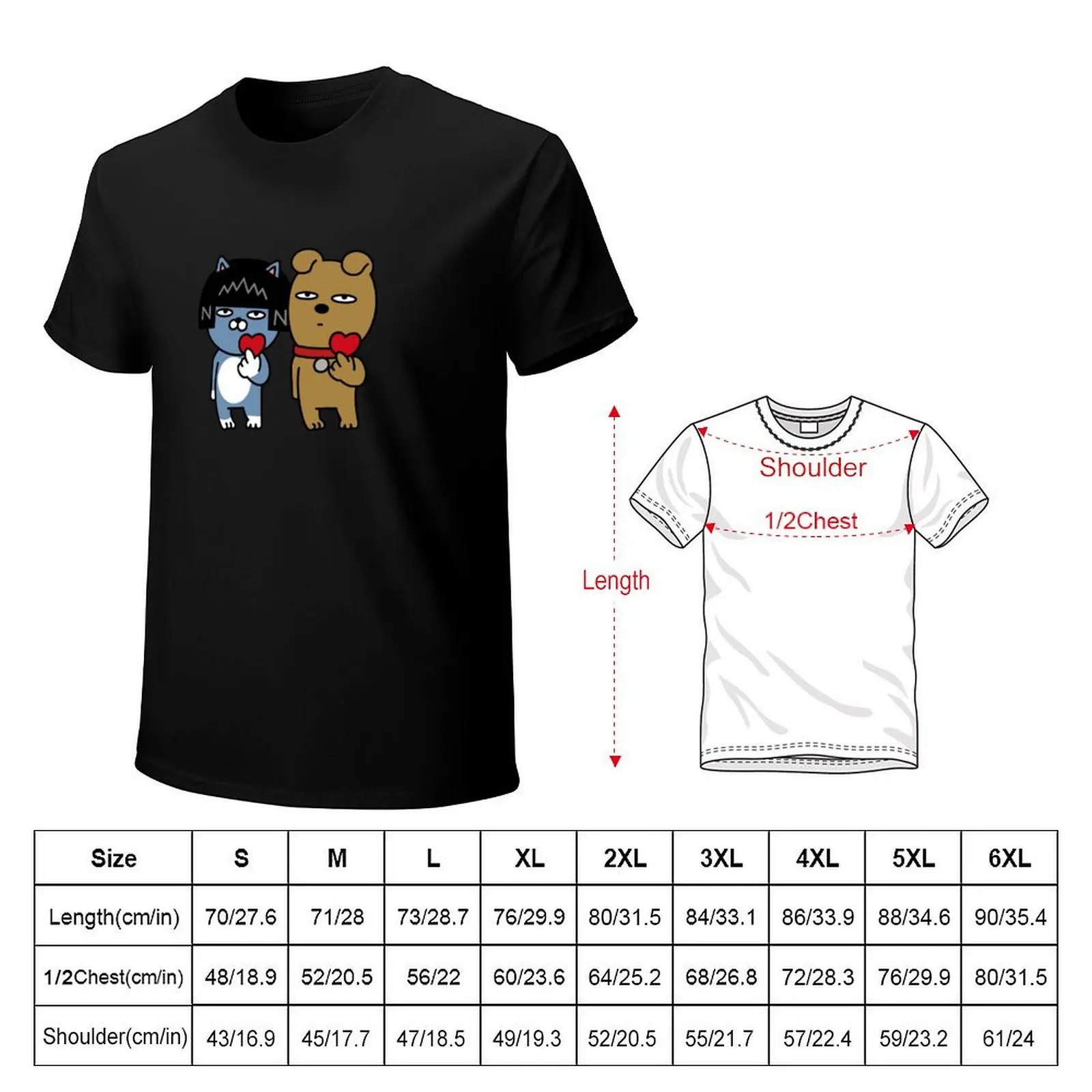 Couple Tee - Frodo & Neo T-Shirt Soft Durable Cotton T-Shirt