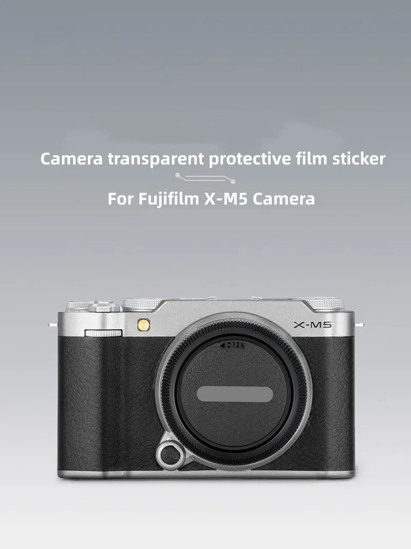 XM5 Transparent Film Customized Sticker For Fujifilm FUJI X-M5 Decal Skin Camera Vinyl Wrap Anti-Scratch Protective Coat