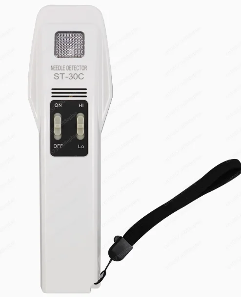 Handheld Metal Detector High Precision Food Safe Needle Detection Device Needle In Meter Scanner ST-30C