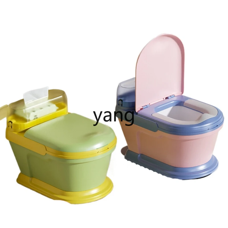 CX Children's Toilet Toilet for Men and Women Baby Child Toilet for Babies and Children Simulation Urine Bedpan