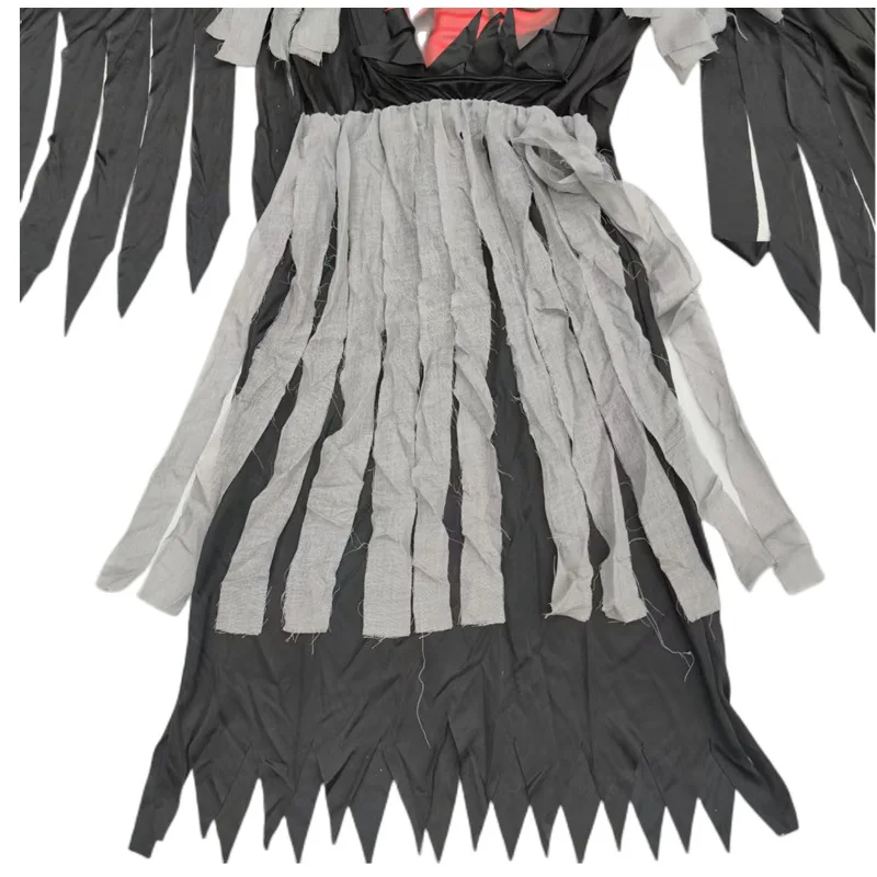 Costume de Cosplay de Tim Masade, Robe d'Horreur et Masque d'Halloween, Accessoires d'Habillage