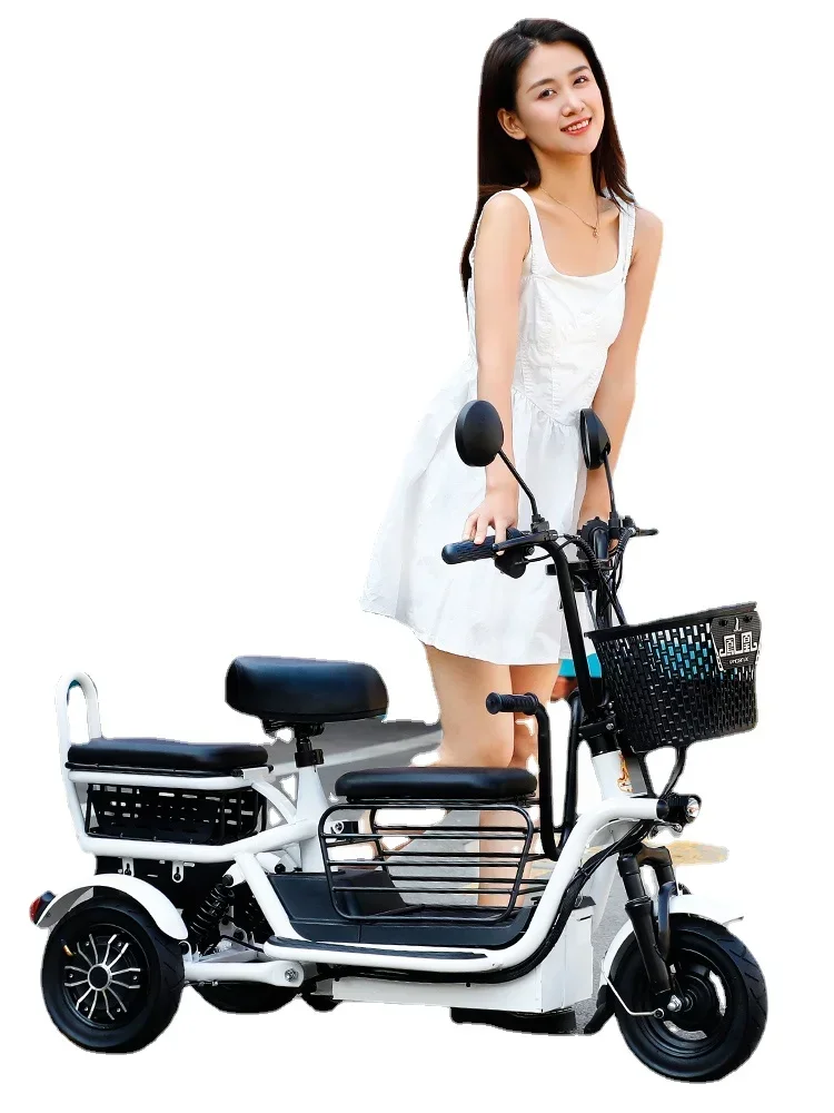 

ssL178 23 YY Small Electric Tricycle Household Folding Battery Car New