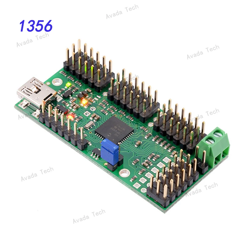 Avada Tech 1356 Mini Maestro 24-Channel USB Servo Controller