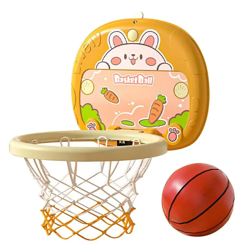 

Suction Basketball Hoop Toy Basketball Hoop Game Toy With Basketball Pump Suction Cup And Hook Bath Toys Shower Toys for kids