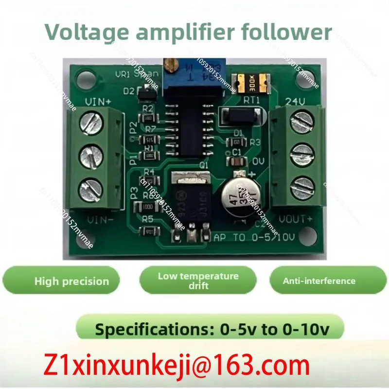 Voltage Amplification Follower Module Positive Voltage Signal Power Amplification 0-5/10V To 0-5/10V Module