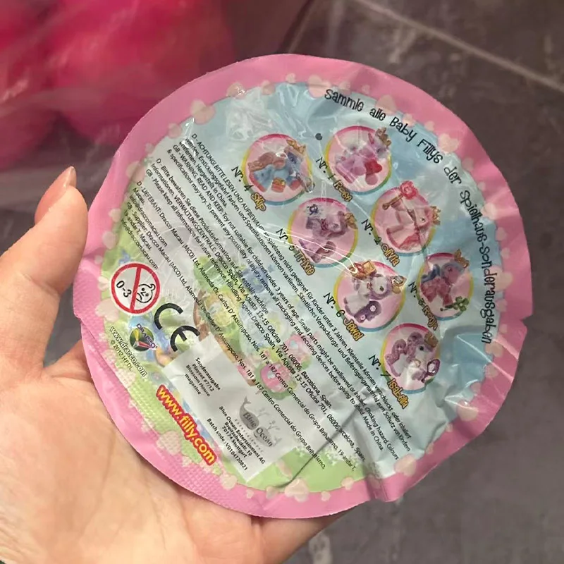 

Набор фигурок пони из аниме-серии Filly Funtasia в слепой коробке, милые коллекционные игрушки-модели, куклы, украшения, подарки на день рождения для девочек и мальчиков