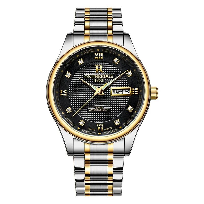 

Mechanical movement sapphire mirror waterproof and luminous business men's mechanical wristwatch