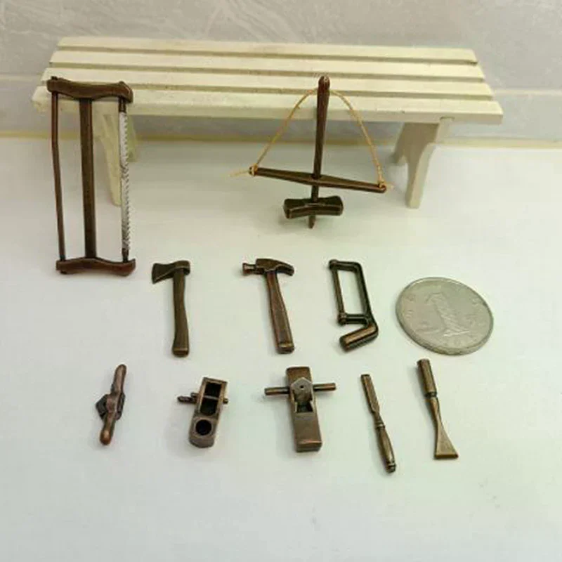 For Decoration 1/12 Dollhouse Accessorie Mini Repair Tools Simulation Model Toys