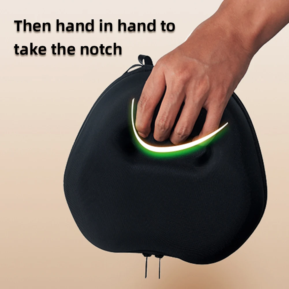 Tas penyimpanan membawa keras dengan tali tangan tas penyimpanan Headphone aksesoris Anti gores tahan debu untuk SONY WH-CH720N/WH-CH520