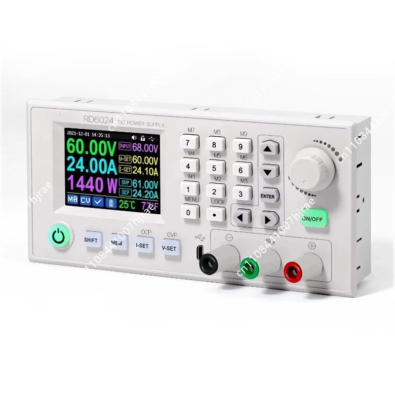 DR6024W DC-DC Step Down Converter 60V 24A USB WiFi Adjustable Power Module With S800 Case 1500W PSU For Battery Charging LabTest
