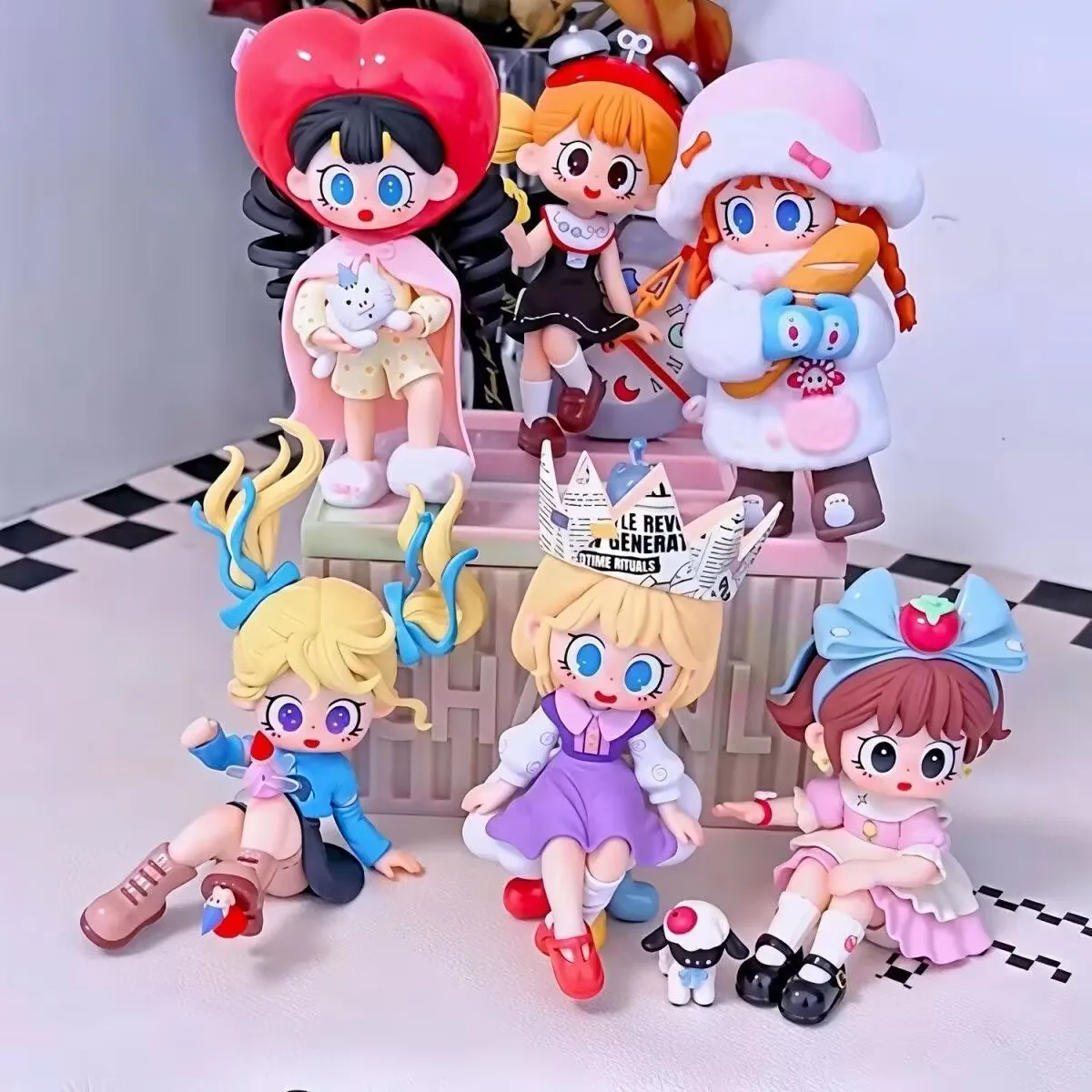 

Girl Milay Guide To The Roaming Fairy Tales Series Blind Box Cute Trendy Figure Desktop Mysterious Box Surprise Box Holiday Gift