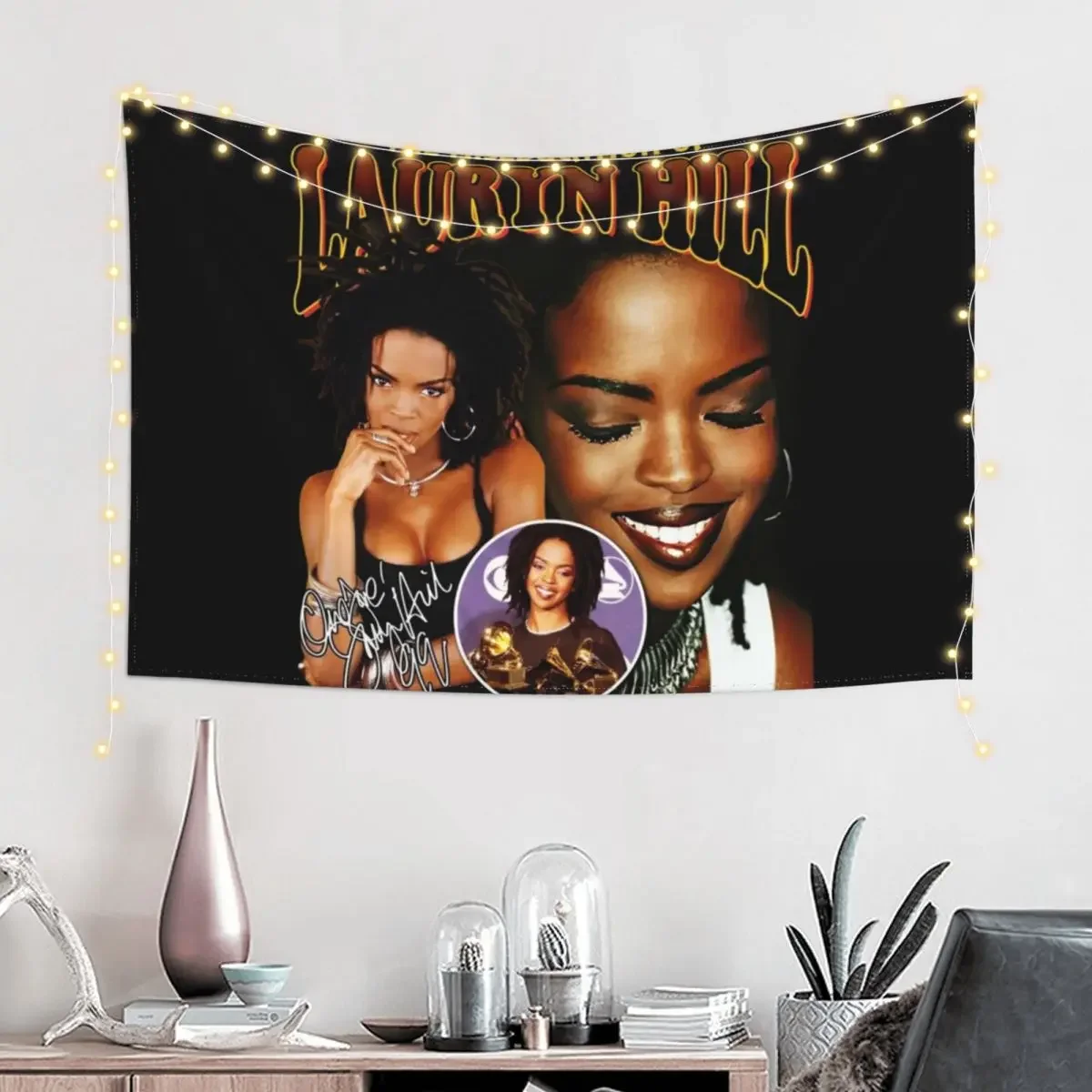 Lauryn Hill The Famous Tapestry Wallpaper Bedroom Room Decoration Korean Style Room Ornaments Tapestry