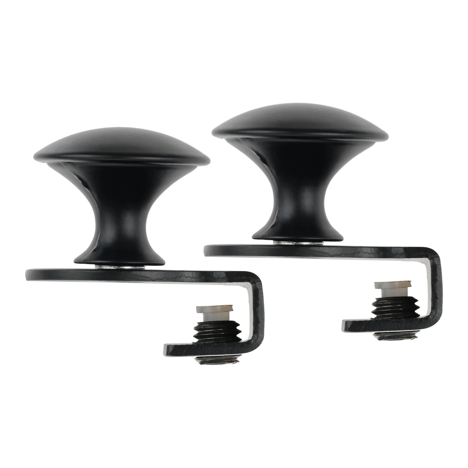 

1/2/4 шт., ручка зажима для стекла, аппаратная ручка, черная износостойкая нержавеющая сталь, подходит для стеклянных дверей, витрин, аксессуары