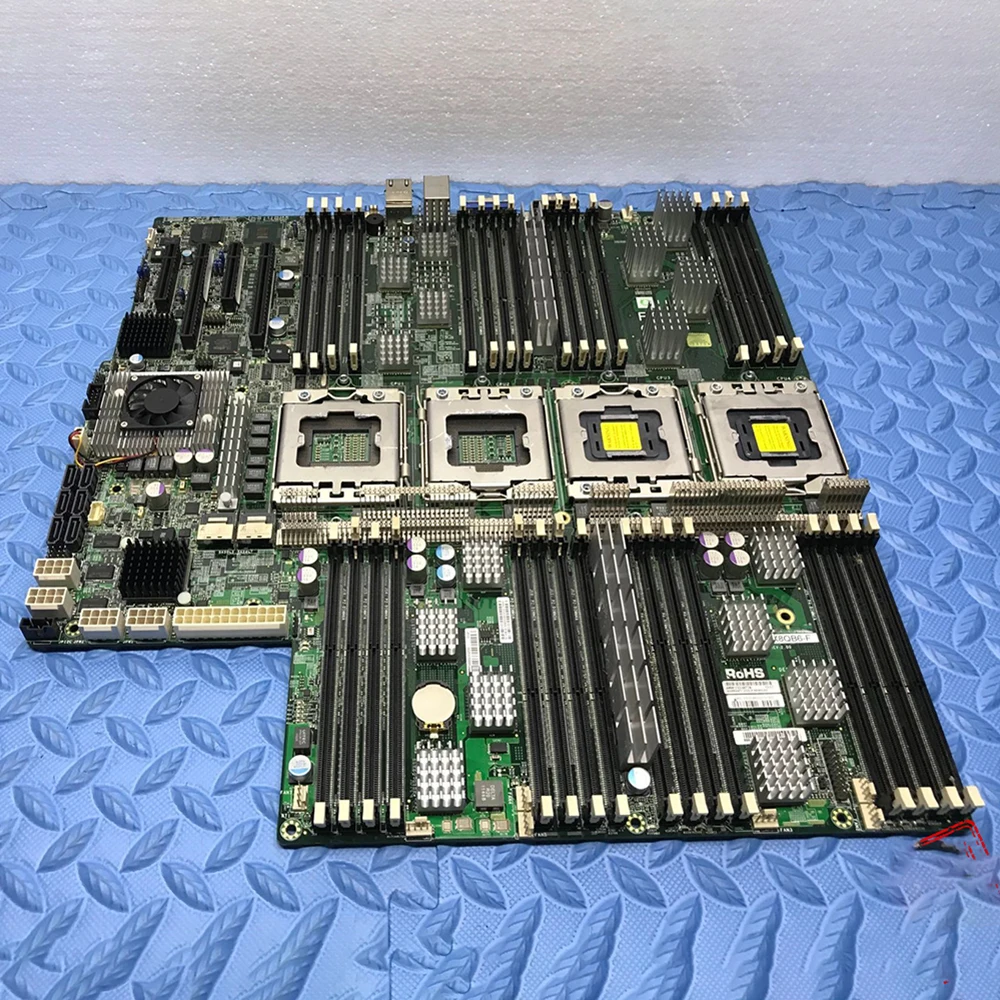 X8QB6-F For Supermicro Four Way Server Motherboard Supports E7-4870 Processors