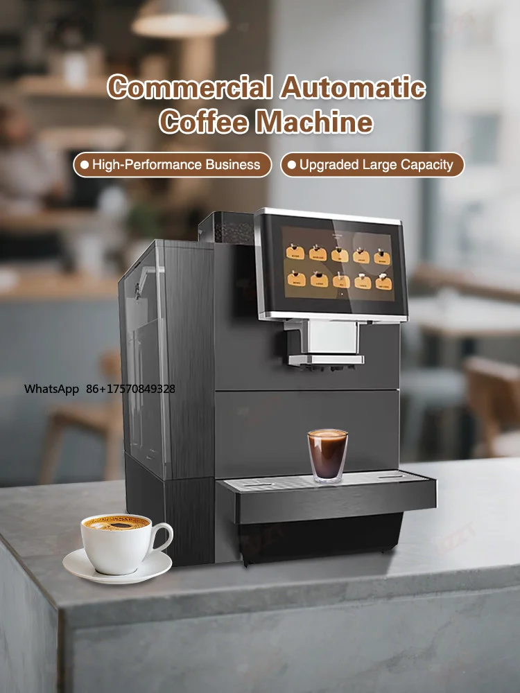 

Intelligent Automatic Commercial Touch Screen Espresso Coffee Maker Machine for Hospital Office Public Place Party Use