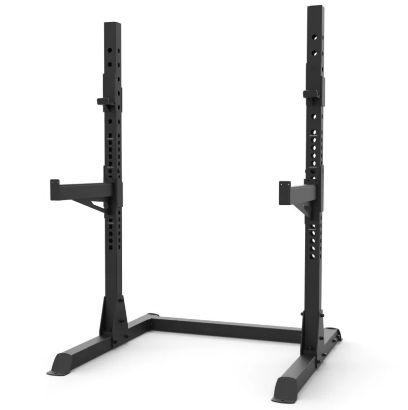 

Wholesale Gym Family Fitness Adjustable Multi-function Barbell Rack Dip Squat Rack Stand