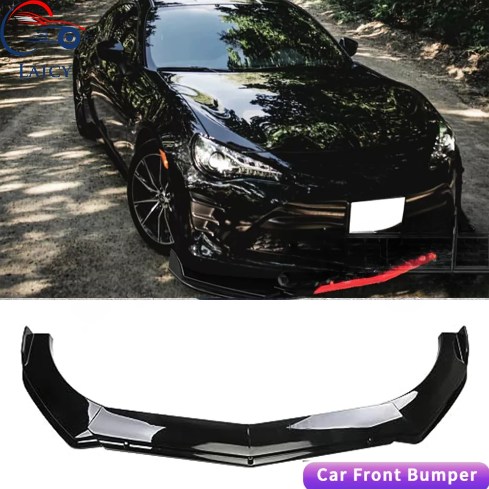 

LAICY For T0yota 86 GT TRD GR86 SUV Car Front Bumper Chin Lip Spoilers Body Kits Splitter Skirt Diffuser Protection Guard