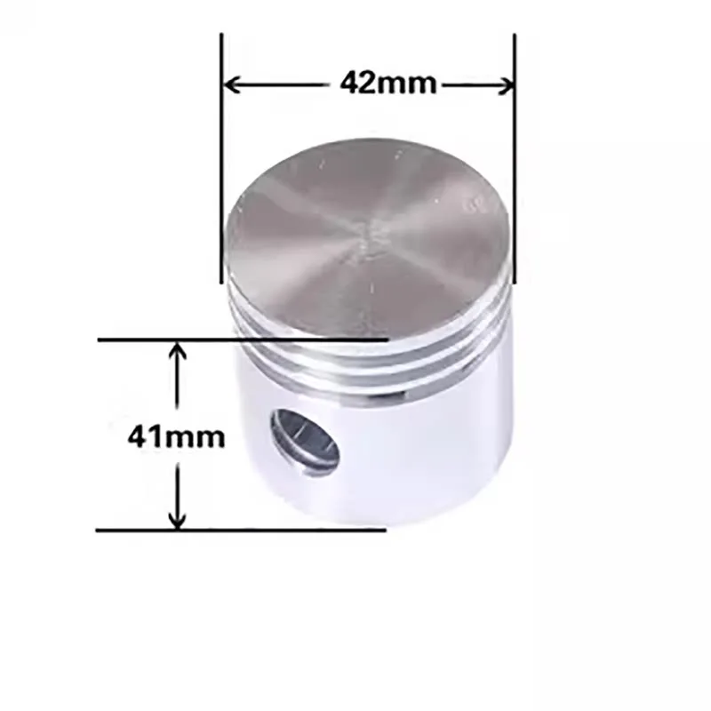 Double cylinder high pressure air pump 30mpa piston ring electric pump 42 high pressure push rod with steel ring