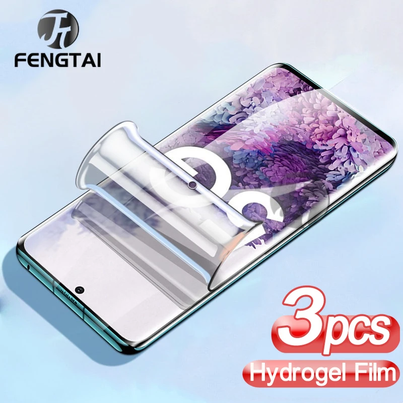 3P Soft Hydrogel Film For Samsung S20 S21 Ultra 20FE S9 S8 S10E S10 5G S7 Edge HD Screen Protector Galaxy Note 20 10 Plus 98 20U