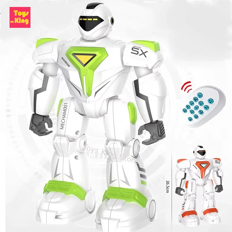 Robot G26 RC con Control remoto, programación de voz de gestos, inducción inteligente, música, canto, baile, juguetes mecánicos para niños, regalos para niños