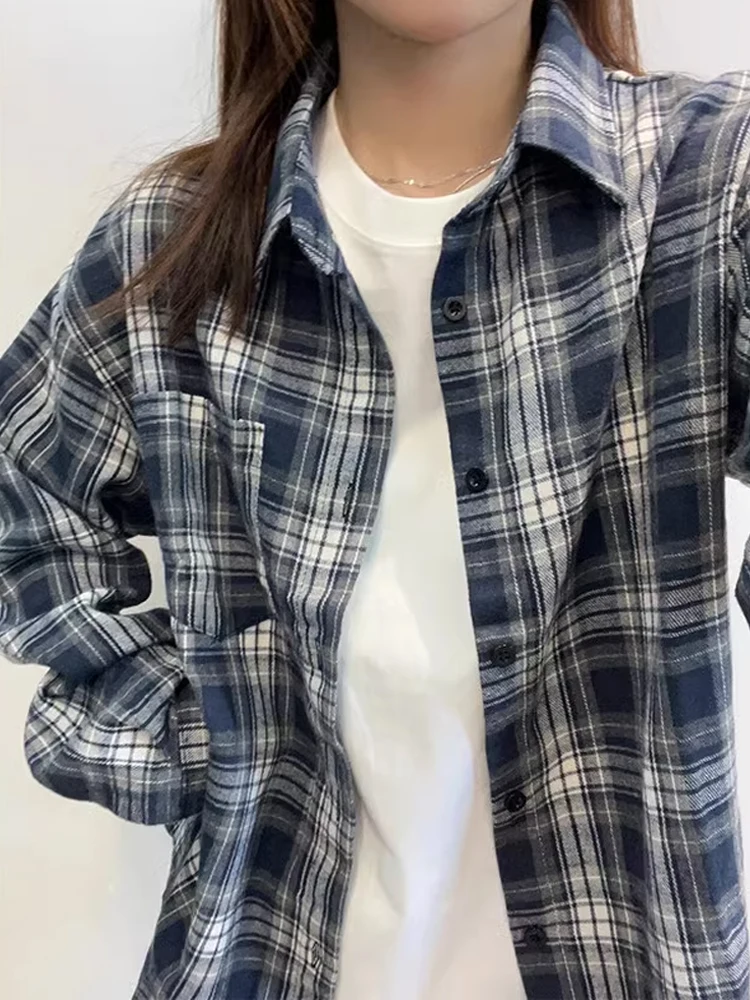 

Trendy Youth Plaid Long Sve Casual irt Men's Sun Protection Outerwear Spring Season Breathable Loose Fit Polyester Fiber