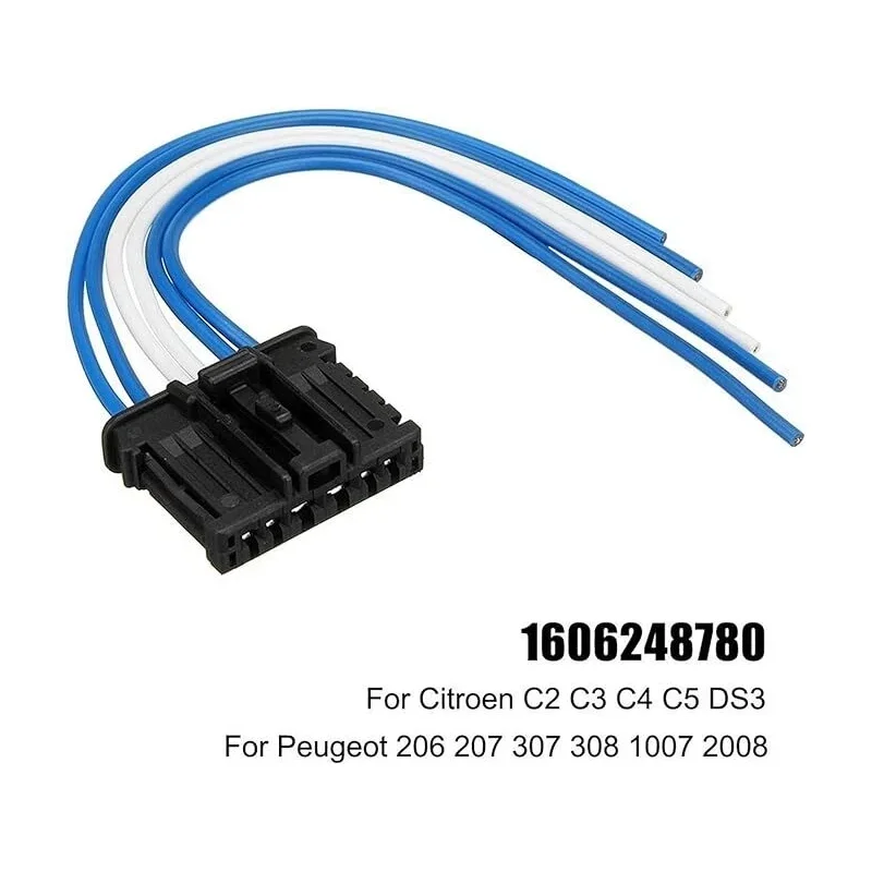 

Heater Blower Fan Resistor Wiring Loom Connector For Citroen Peugeot Renault