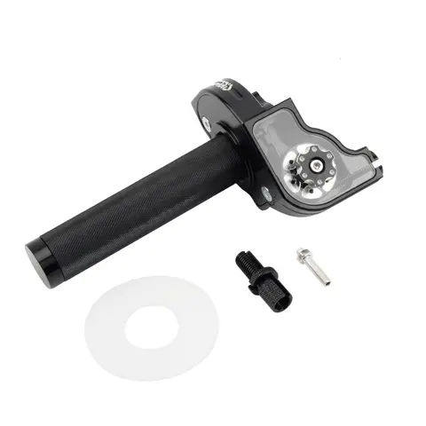 22mm 7/8'' Universal Motorcykel CNC Aluminium Gashandtag Vridgrepp Handtag För Terrängfordon Dirt Bike ATV Pit 50cc 125cc 150cc 250cc 12 best sales kors 250cc - №7