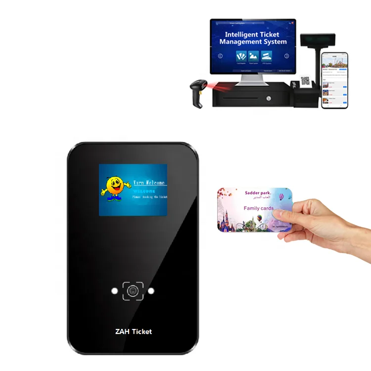 

Qr Code E Payment Online Function Smart Card System For Amusement Park Turnstiles