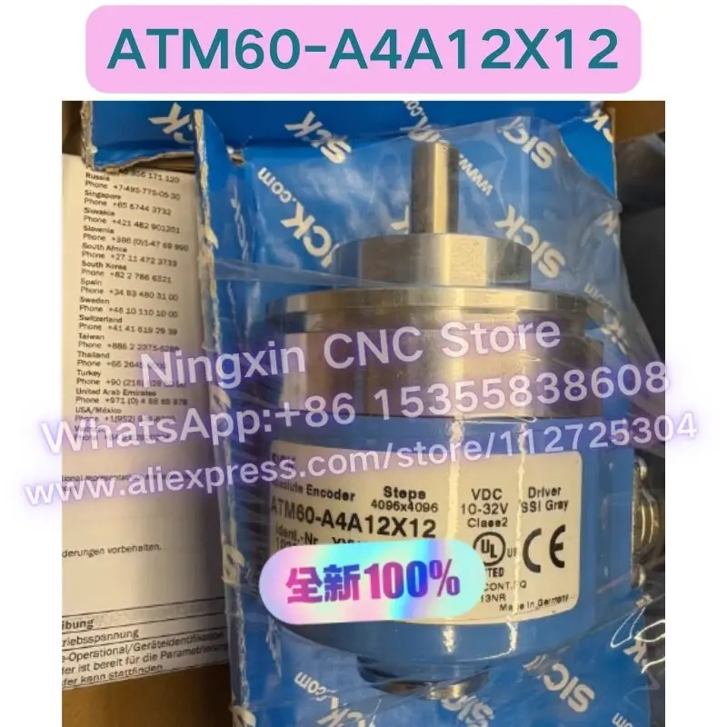 

Совершенно новый оригинальный энкодер ATM60-A4A12X12. Быстрая доставка.