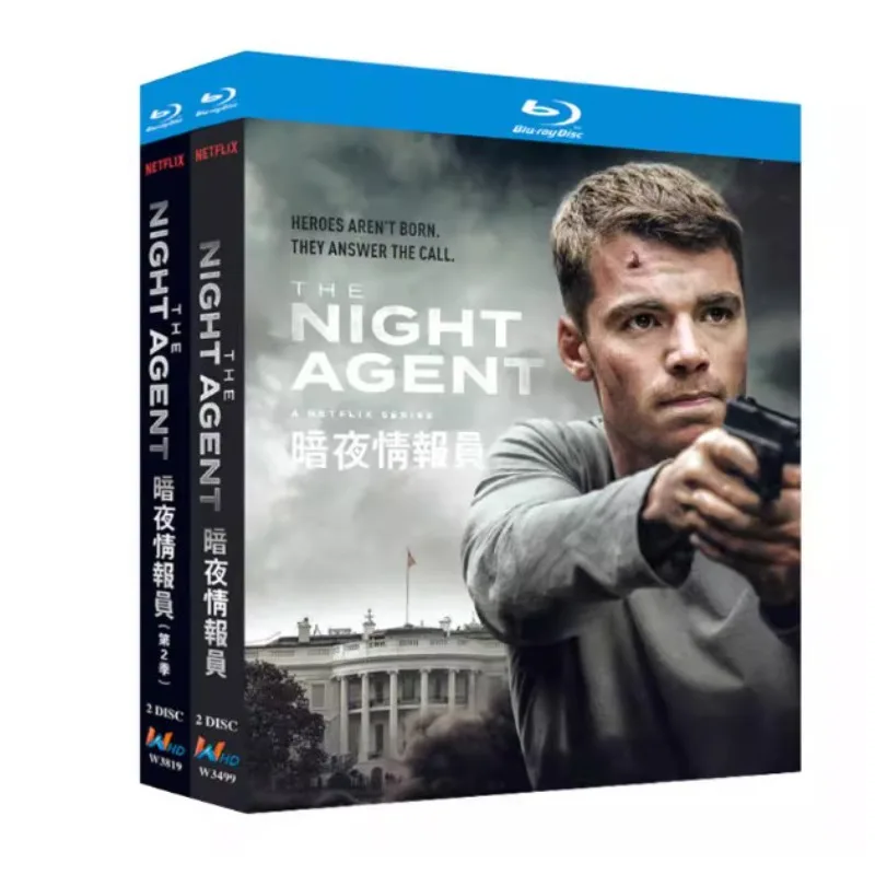 

The Night Agent Season 1-2 (2025) Blu-ray disc4-D