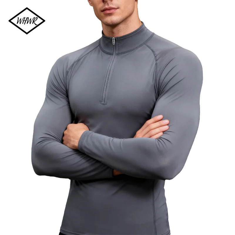 

Новинка 2023 года, мужская спортивная одежда, топ для фитнеса, спортивные рубашки, быстросохнущая дышащая тонкая футболка с длинными рукавами, тренировочная одежда для бега, весна