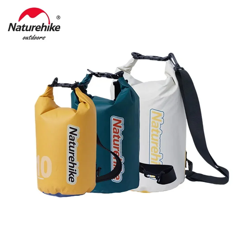 Naturehike Waterproof Bag Ultralight Dry & Wet Seperation Shoulder Bag Outdoor Swimming Streaming 10L 15L 25L