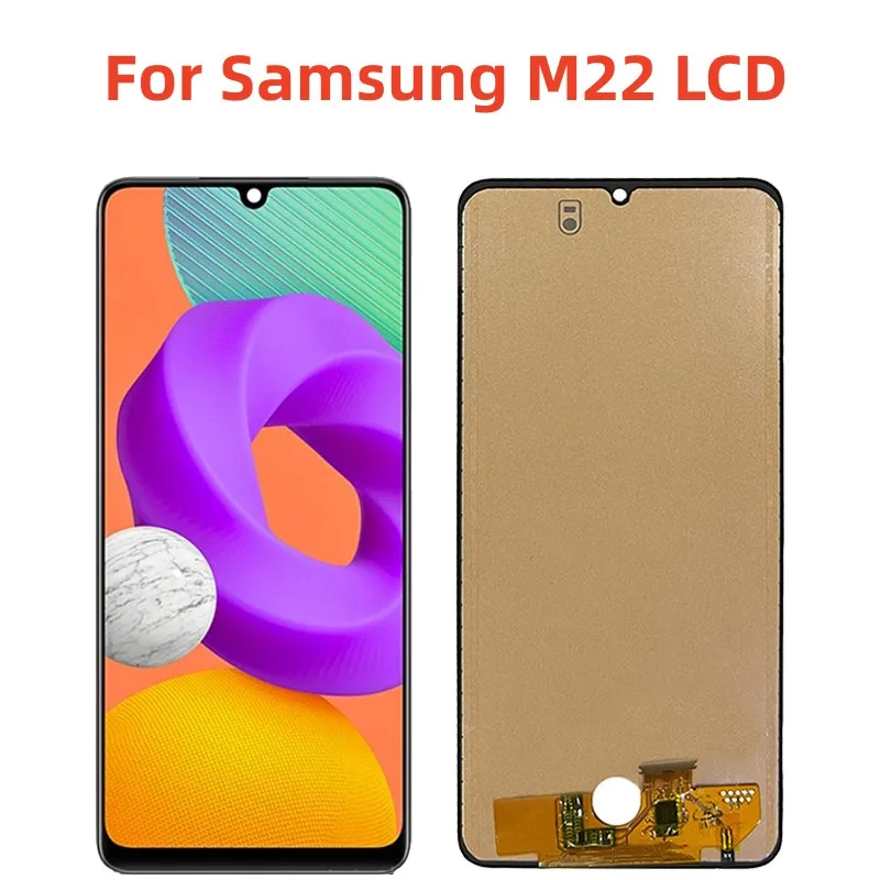 

INCELL CellPhone M22 LCD Parts For Samsung Galaxy M22 M225F LCD Display Touch Screen Digitizer For M22 4G M225 LCD Free Shipping